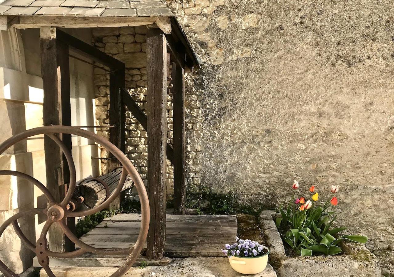 Le Pigeonnier Gite Verrieres  Exteriér fotografie